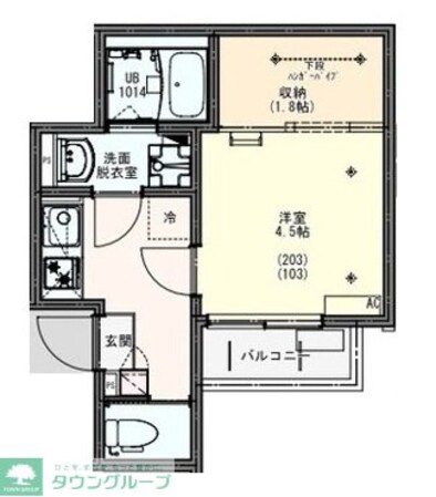 KEIAI RESIDENCE 五香の物件間取画像